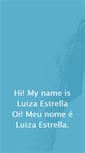 Mobile Screenshot of luizaestrella.com.br